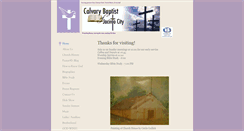 Desktop Screenshot of calvarybaptist-jacintocity.org