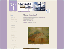 Tablet Screenshot of calvarybaptist-jacintocity.org